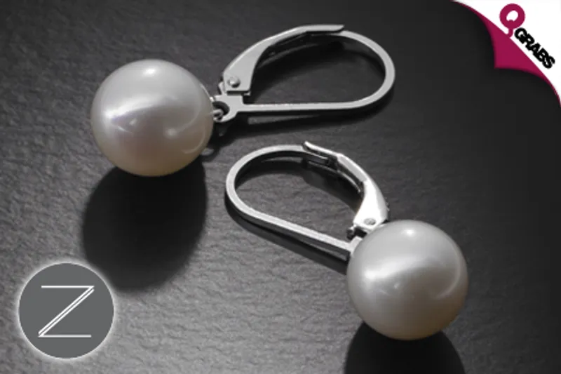 From QR99, Hang Gorgeous Freshwater Pearl Drop Earrings from Your Ears! (Up to QR840 Value)